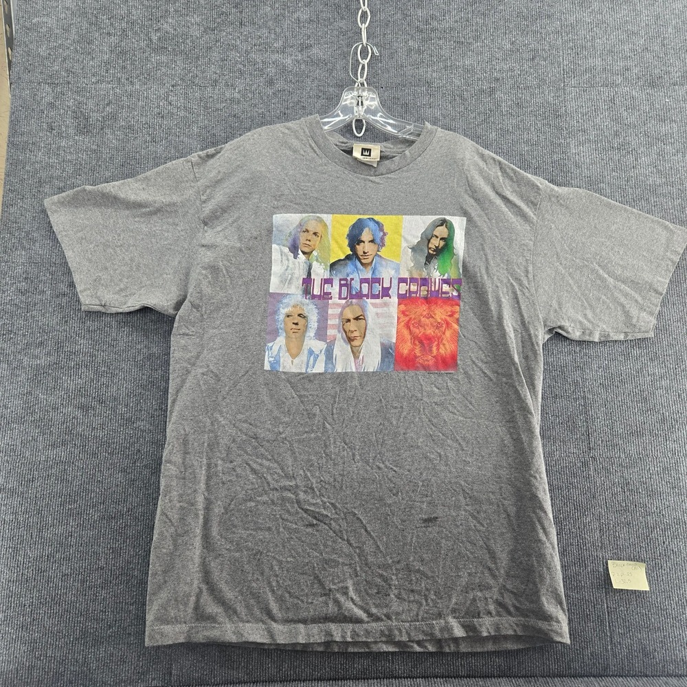 The Black Crowes Lions 2001 Concert Tour T-Shirt XL Gray Winterland